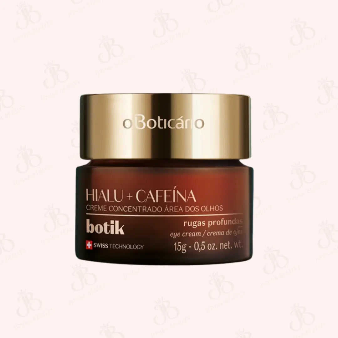 Crema Contorno de Ojos Concentrada Ácido Hialurónico y Cafeína 15g