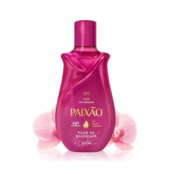 Paixão Lait Hydratant Fleur de Vanille 200ml JosikaBeauty