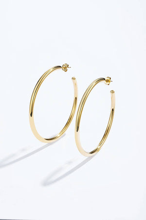 BYREN | ÉLINE L'ATELIER - Boucles d'oreilles en acier inoxydable 124AQ375