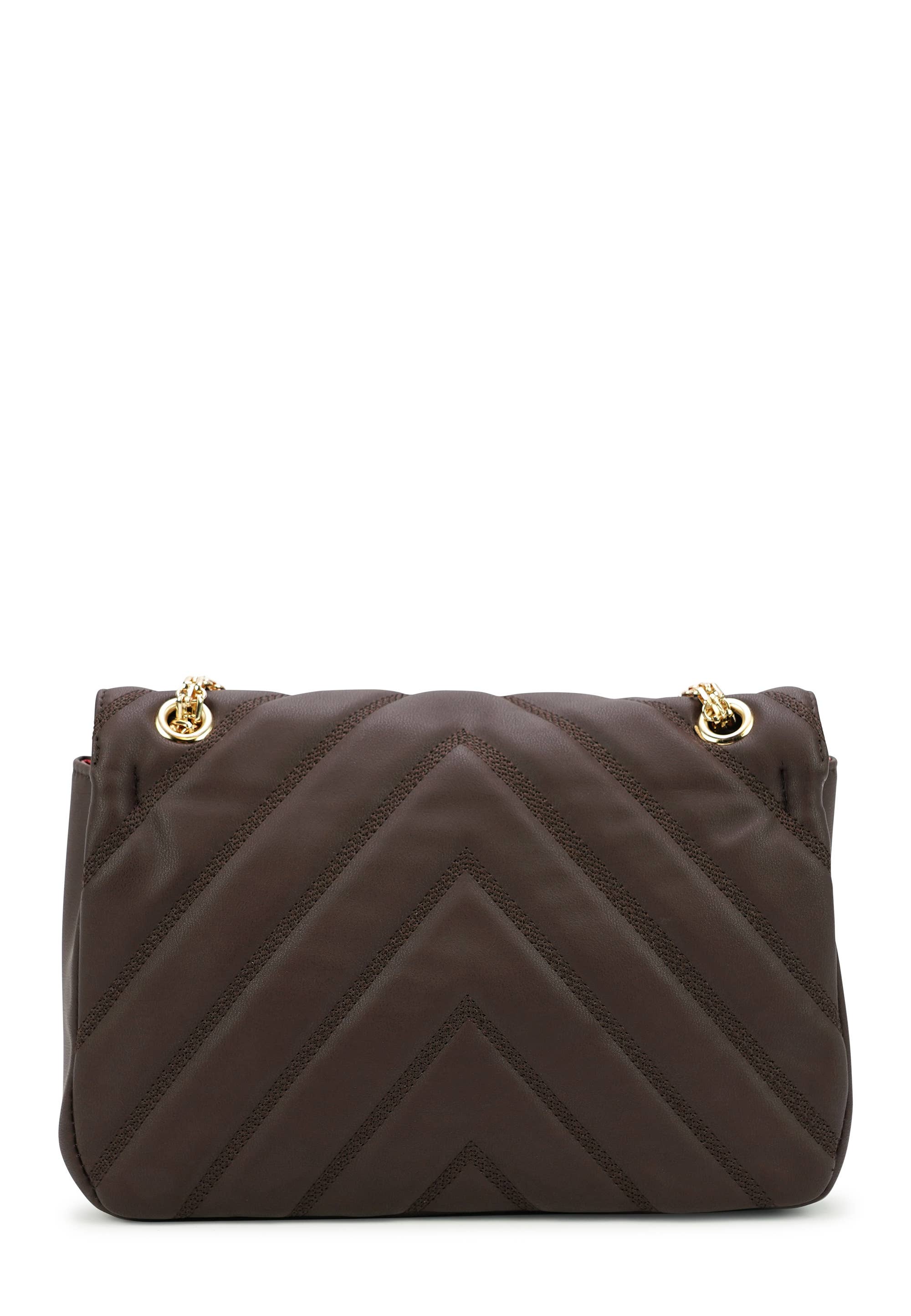 Mirada - sac à main avec fermeture à vis dorée