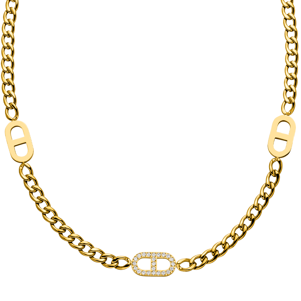 Collier Prestige 2 | plaqué or 18 carats