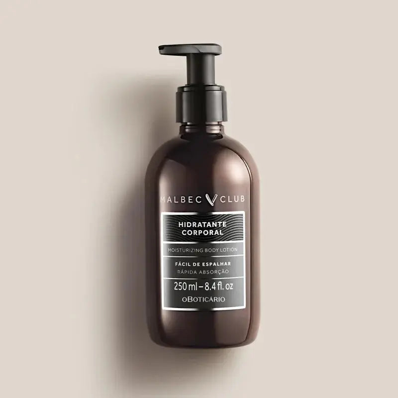 Malbec Club Lotion hydratante pour le corps, 250 ml