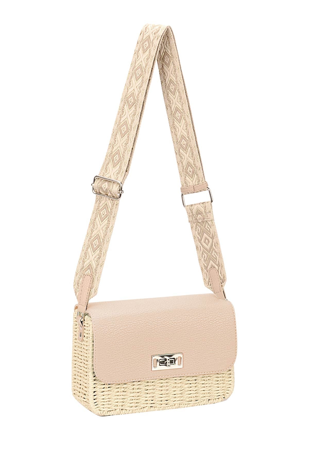 Sac Bandoulière Tressé – David Jones