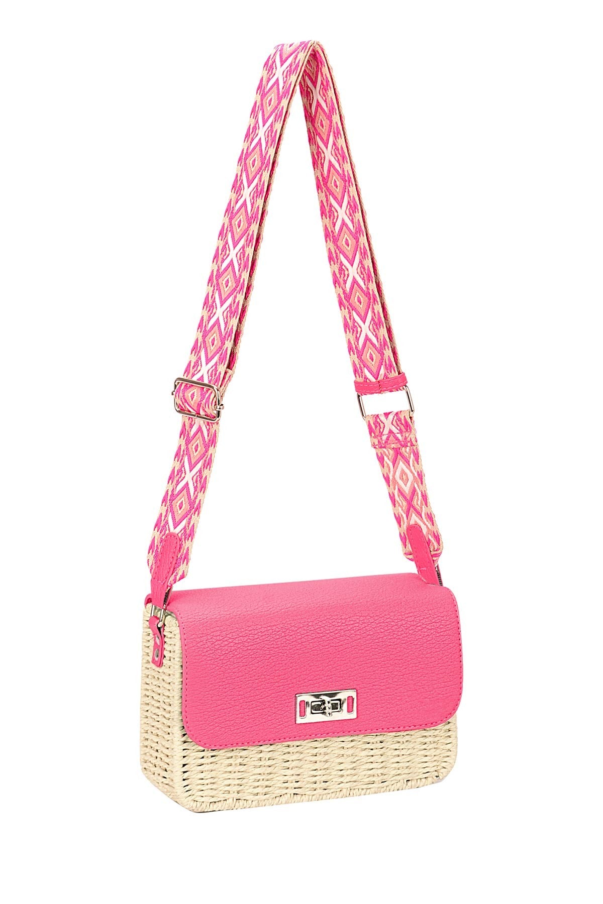 Sac Bandoulière Tressé – David Jones