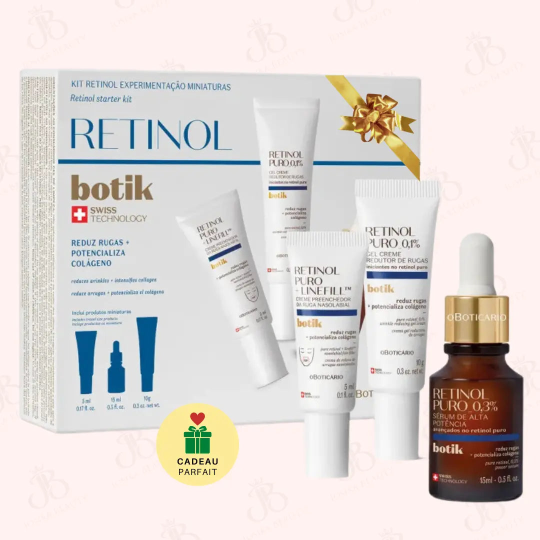 Kit découverte de rétinol Pure Botik (3 articles) JosikaBeauty