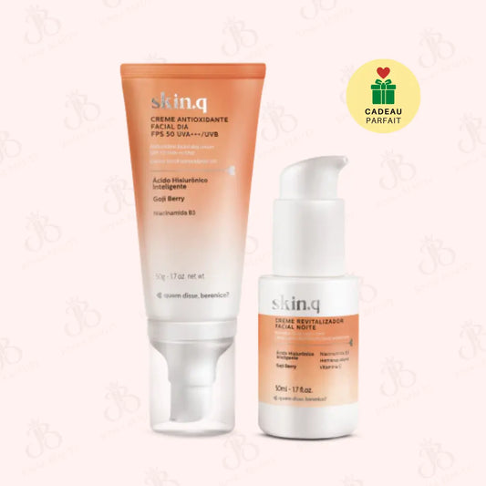 Combo SkinCare : Crème Visage Anti-Signal SPF 50 50g + Crème Revitalisante Visage Nuit 50ml JosikaBeauty