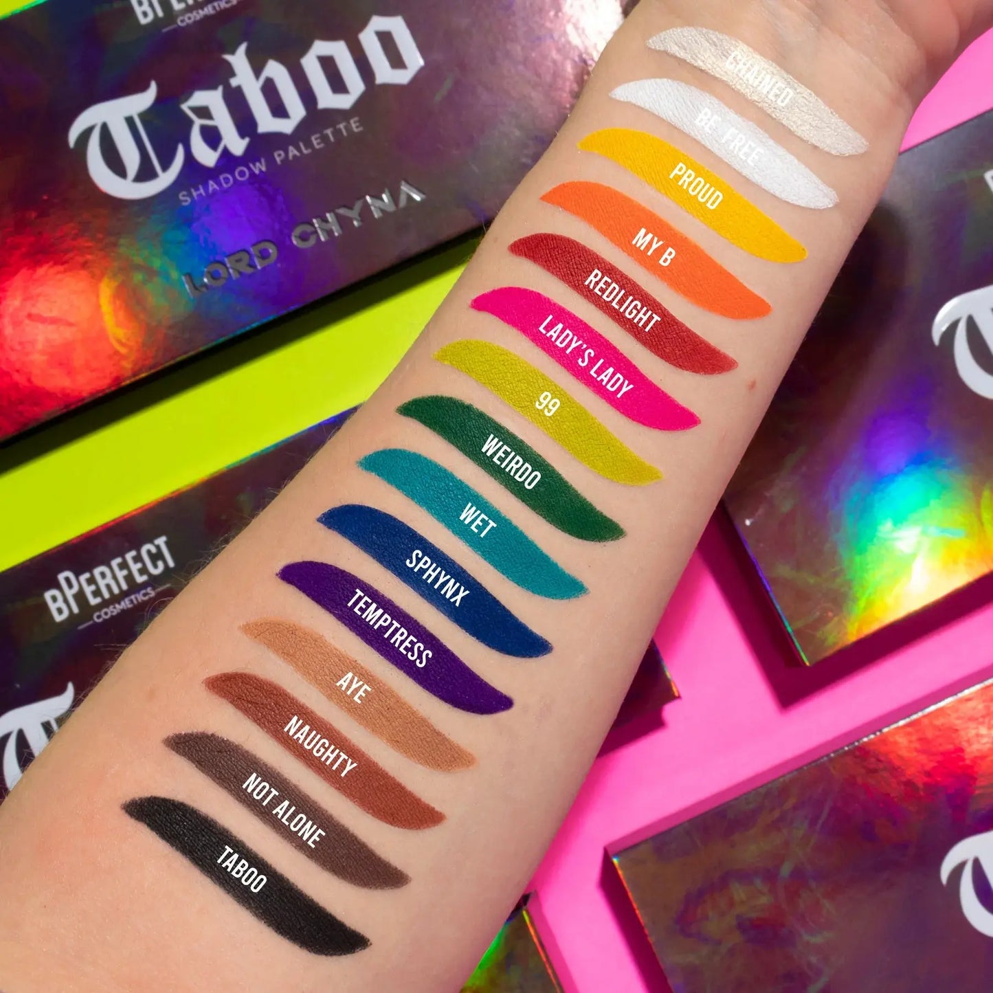 Lord Chyna Taboo Palette - BPerfect