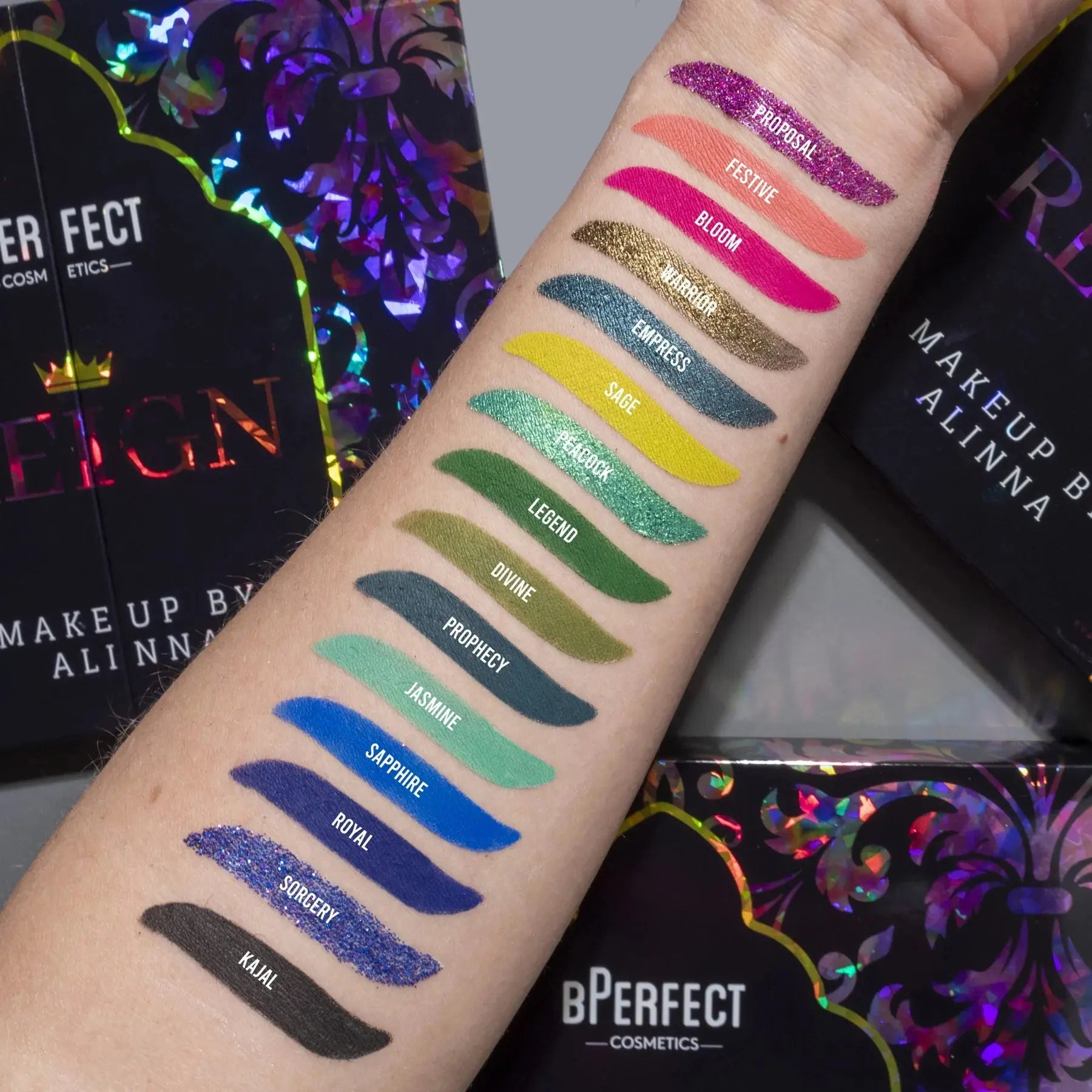 Reign Palette - BPerfect X Par Alinna JosikaBeauty