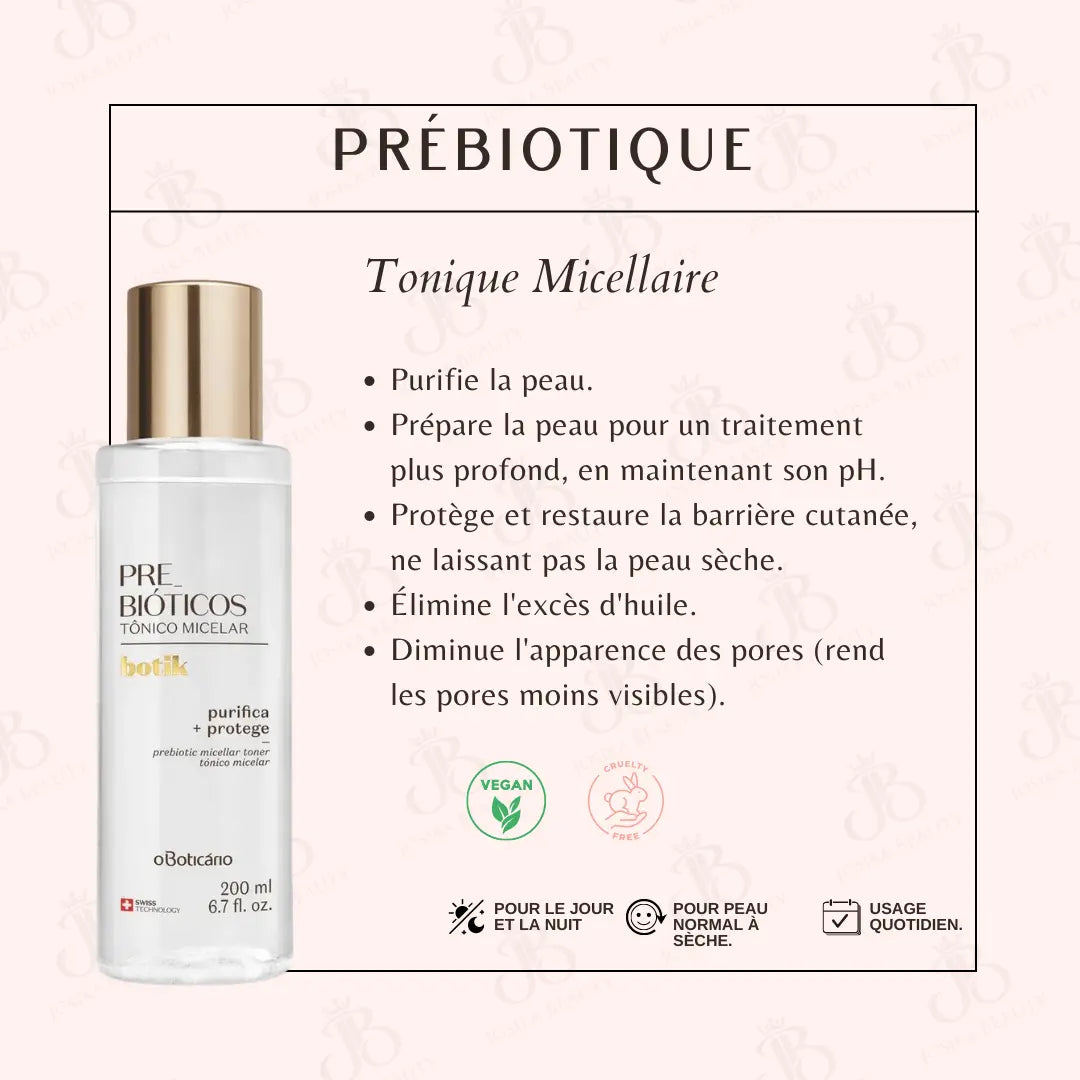 Botik Tonique Micellaire Prébiotique 200 ml - JosikaBeauty