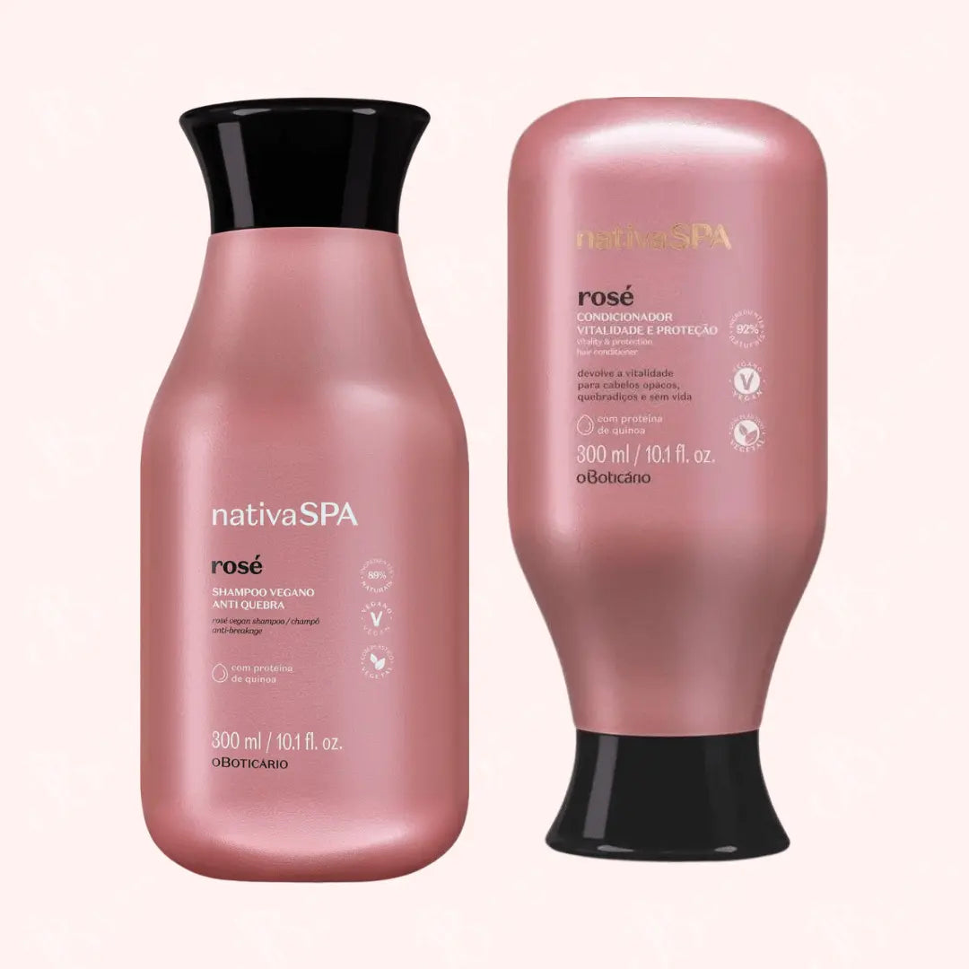 Coffret Cheveux Nativa Spa Rosé a-Anti-Casse 300ml - JosikaBeauty