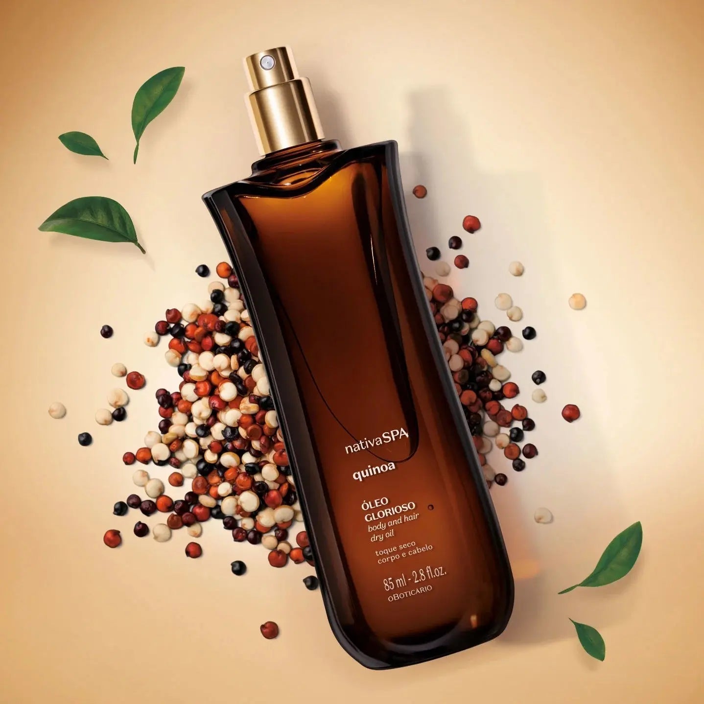 Huile Glorioso Multifonctionnelle de Quinoa  Nativa SPA 85 ml