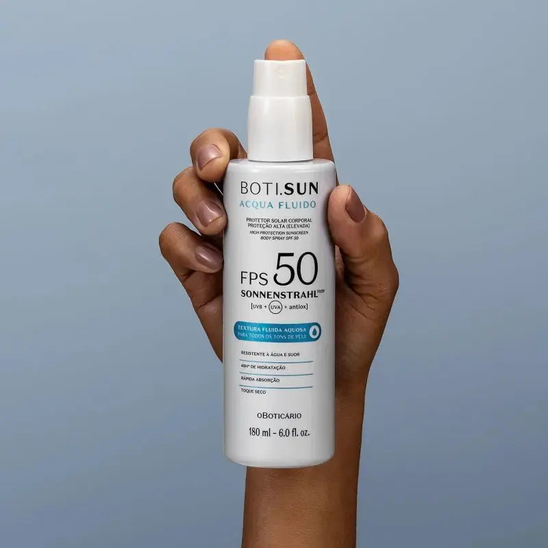 Spray Solaire Corps SPF 50 BOTI.SUN Acqua Fluido 180ml - JosikaBeauty